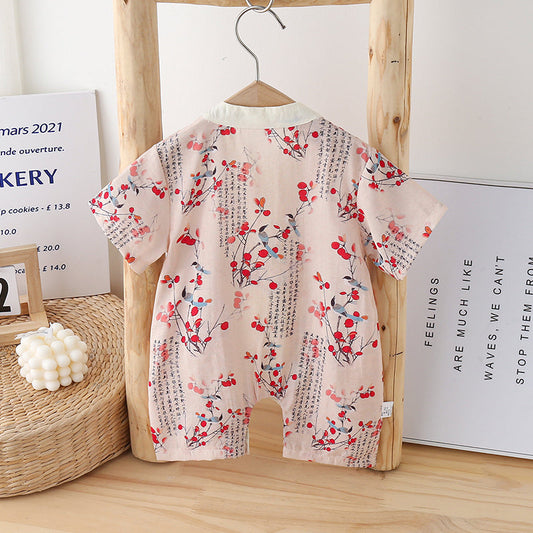 Berries - Cheongsam Style Baby Onesies for Girls
