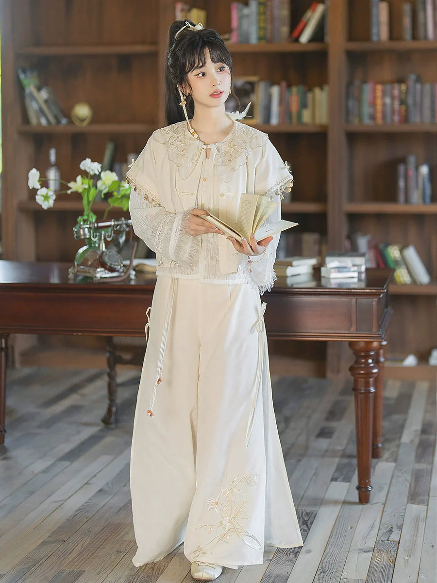 Song Dynasty Inspired Modern Hanfu, Moon Shadow (Preorder)