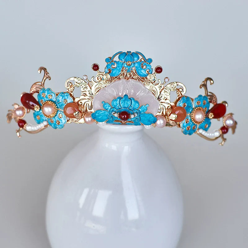 Hanfu Hair Accessories Set: Qinghe