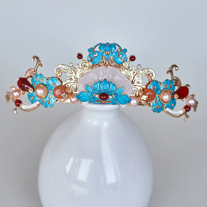 Hanfu Hair Accessories Set: Qinghe