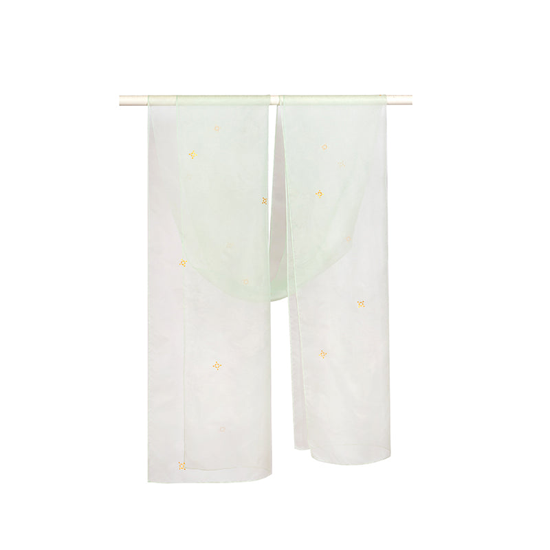 Qiantong 芊桐 - Tang Dynasty Style Beizi Silk and Satin Qiyao Ruqun (Preorder)