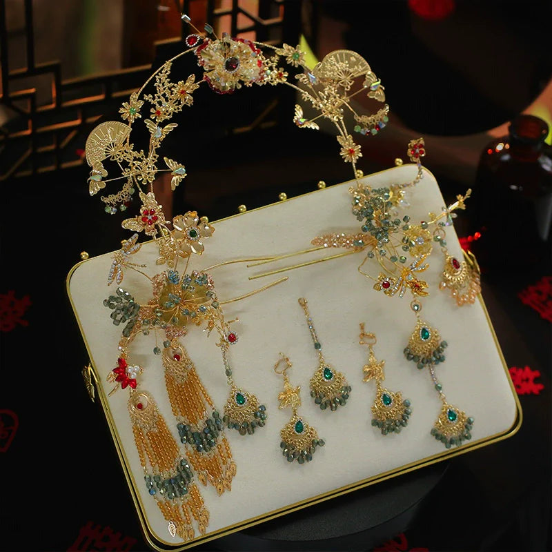 Chinese Wedding Hair Accessories: Cherish
