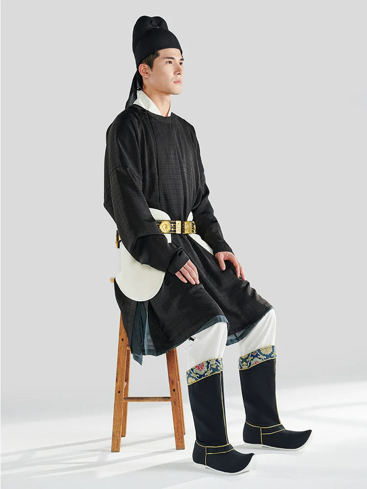 Patterned - Chinese Style Hanfu Boots for Men & Women