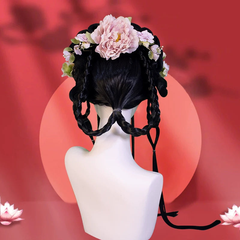 Spring Tour - Chinese Style Hair Wig for Hanfu