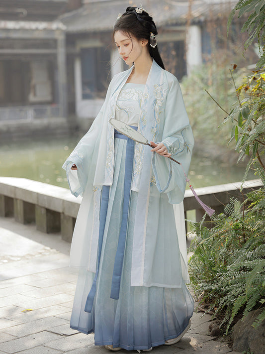 Yujie 玉洁 - Song Dynasty Style Qiyao Ruqun Hanfu