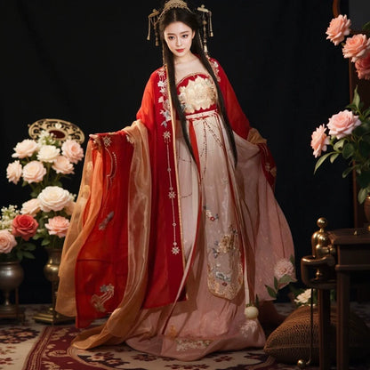 Luochuan 洛川 - The Tang Dynasty Wedding, Bridal Gown (Preorder)