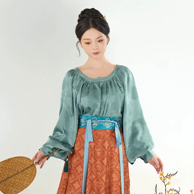 Tang Dynasty Inspired Modern Hanfu, Xiaoman 小满