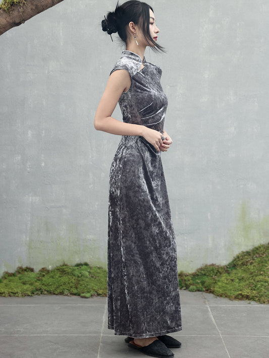 Oriental Cyberpunk - Women's Summer New Chinese Style Cheongsam Dress