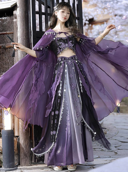 Bewitching 蛊惑 - Dunhuang Fairies Feitian Tang Dynasty Costume