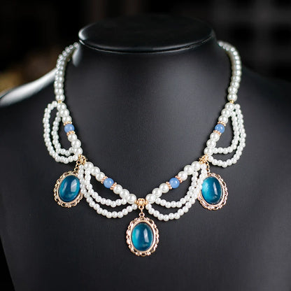 Heart in Sapphire Necklace