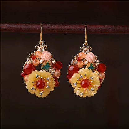 Huaqiu Chinese Style Earrings