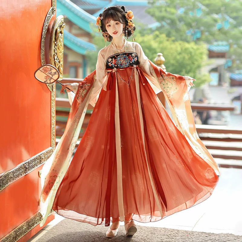 Yurong 玉蓉 - Tang Dynasty Style Qixiong Ruqun