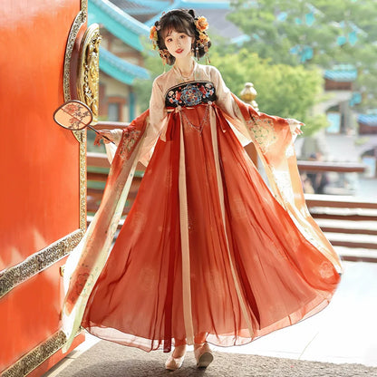 Yurong 玉蓉 - Tang Dynasty Style Qixiong Ruqun