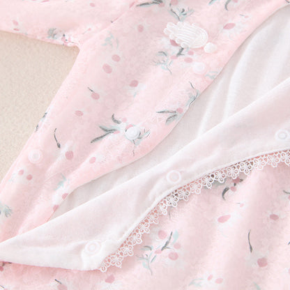 Soft Girl - Cheongsam Style Baby Onesies for Girls