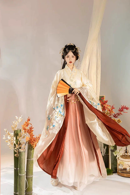 Merrine - Wei Jin Style Cross Cross Qiyao Ruqun