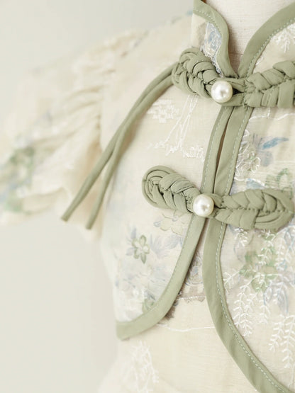 Maren - New Chinese Style Cheongsam for Girls