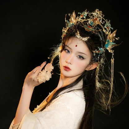 Hanfu Hair Accessories Set: Phoenix Carp