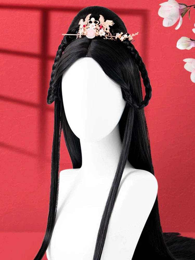 Sunset Glow - Chinese Style Hair Wig for Hanfu