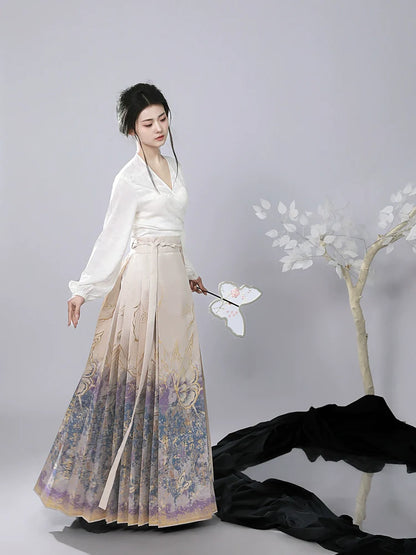Ming Dynasty Modern Hanfu, Mamianqun, Dainty Flight 小蝴蝶