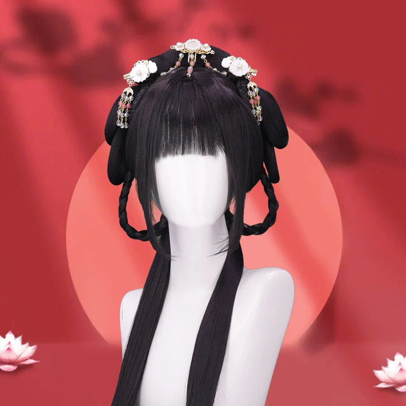 Beautiful Jade - Chinese Style Hair Wig for Hanfu