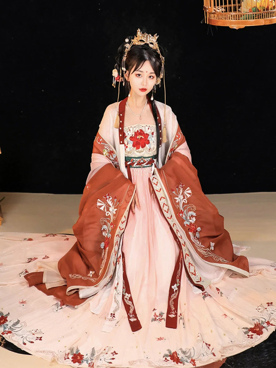 Twilight  暮挽 - Tang Dynasty Style Hanfu Dress Heziqun