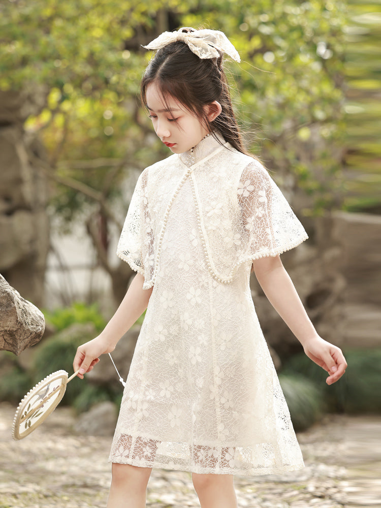 Clara - New Chinese Style Cheongsam for Girls