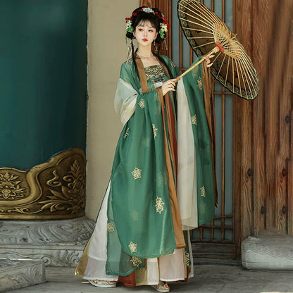 Memories of Tang 盛唐忆 - Tang Dynasty Style Qixiong Ruqun