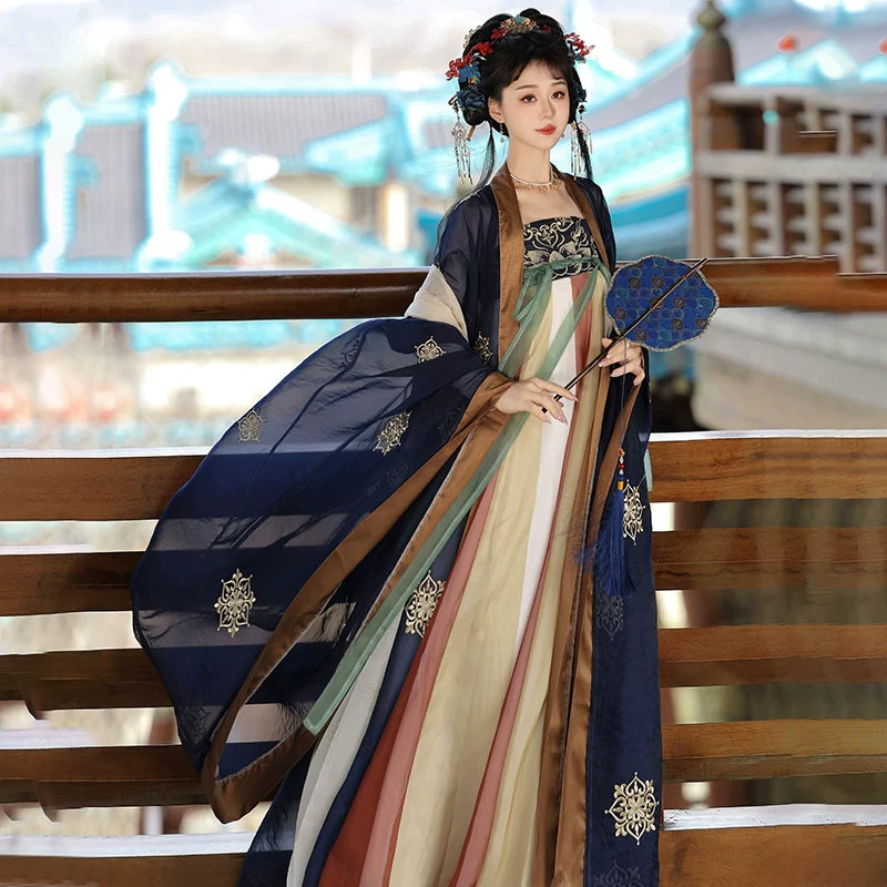Memories of Tang 盛唐忆 - Tang Dynasty Style Qixiong Ruqun