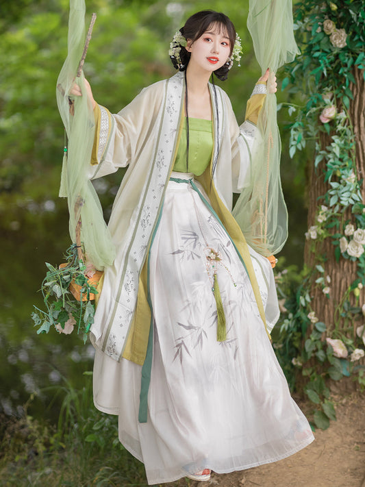 Jiuhua 久华 - Song Dynasty Style Qiyao Ruqun Hanfu