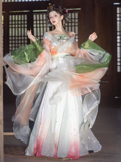 Pear Fragrance - Wei Jin Fairytale Style Qiyao Ruqun