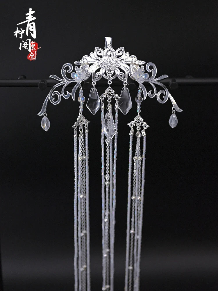 Back Hair Pin: Frost Fall