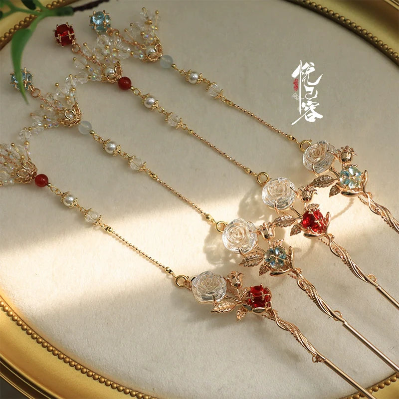 Hair Pin: Rose Covenant