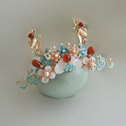 Hanfu Hair Accessories Set: Little Rabbit Fairy