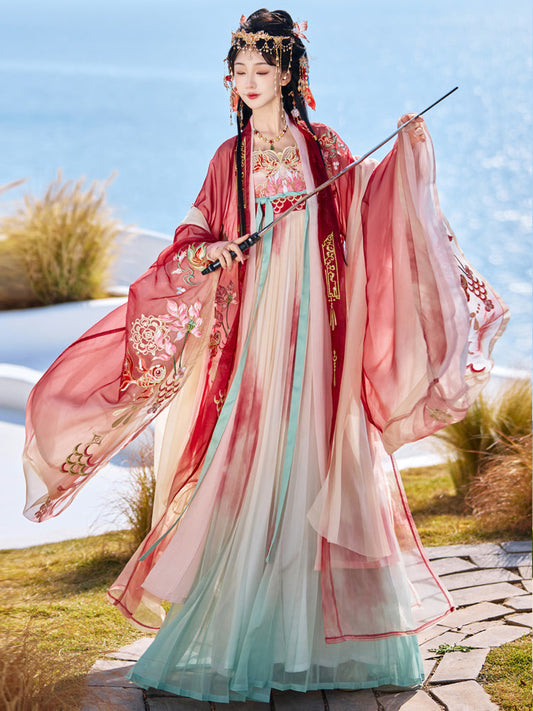 Koi 金鱼姬 - Tang Dynasty Style Hanfu Dress Heziqun