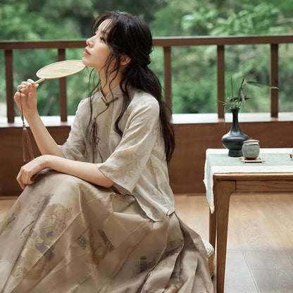 Ming Dynasty x Modern Hanfu: Dream of Silken Ash 八破锦灰 (Preorder)