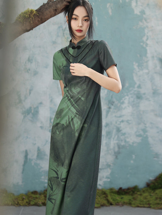 Olivia - Women's Summer New Chinese Style Cheongsam Dress
