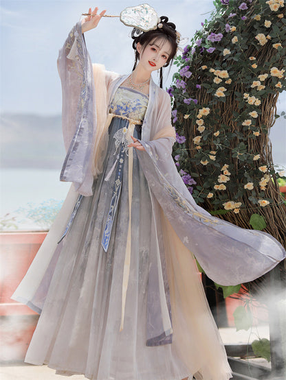Xiaoxiang  潇湘 - Tang Dynasty Style Hanfu Dress Heziqun