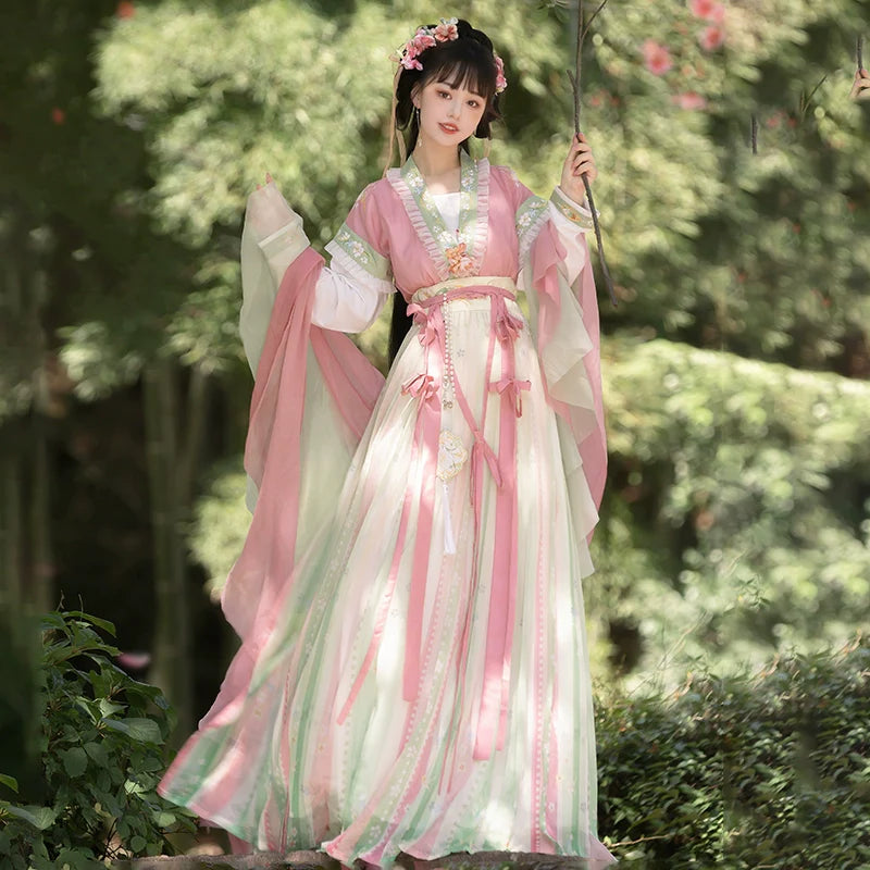 Water Dew 水露 - Tang Dynasty Style Beizi Qiyao Ruqun