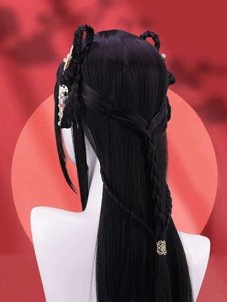 Sea Glow - Chinese Style Hair Wig for Hanfu