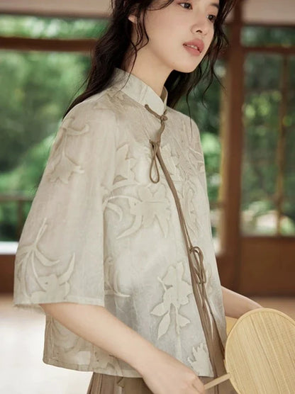 Ming Dynasty x Modern Hanfu: Dream of Silken Ash 八破锦灰 (Preorder)