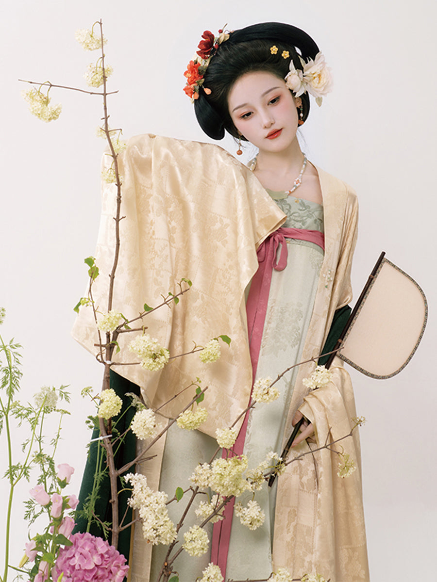 Si Yao 司遥 - Tang Dynasty Style 100% Silk Qixiong Ruqun (Preorder)