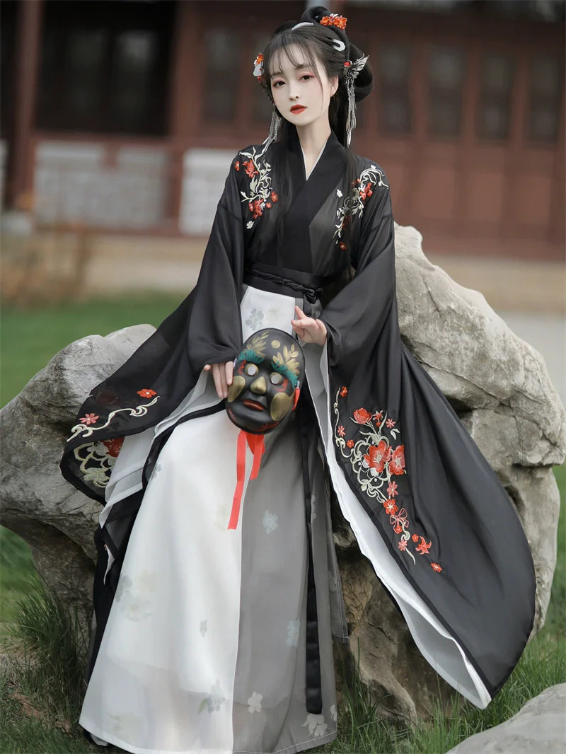 Plum Blossom - Wei Jin Style Qiyao Ruqun