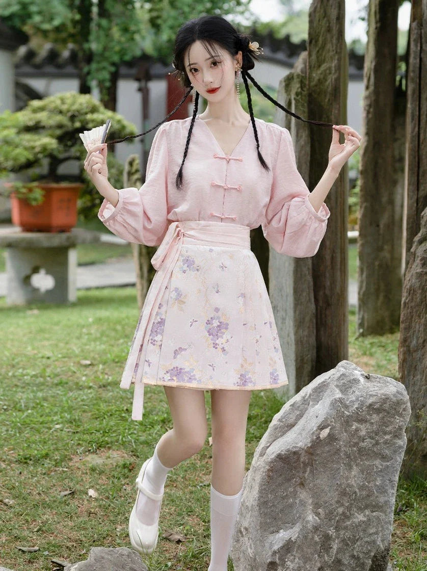 Ming Dynasty Modern Hanfu, Mamianqun, Tiny Wings 微小之翼