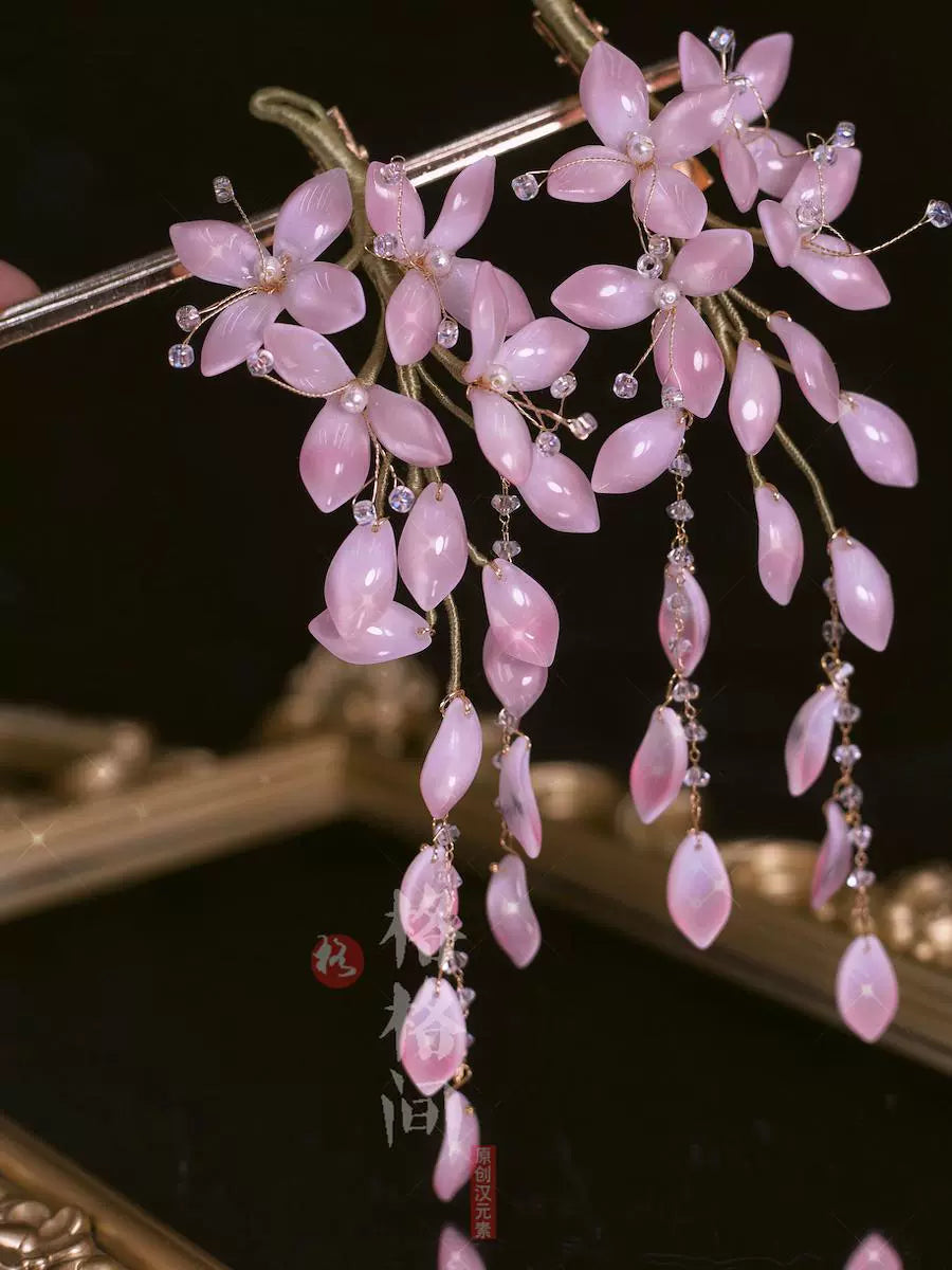 Hair Pins: Spring Rain