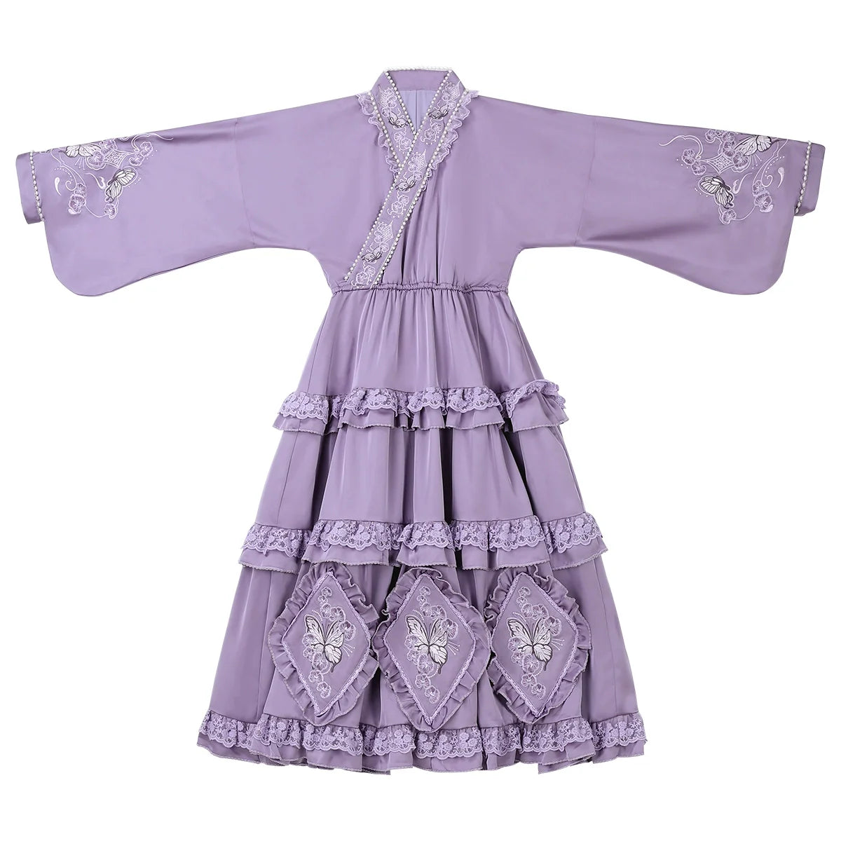 Qi Lolita Dress, Orchid Garden 蝴蝶兰园