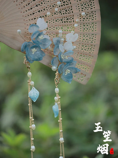 Hair Clips: Rain