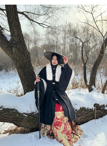 Lady Li - Ming Dynasty Hanfu Coat for Autumn and Winter