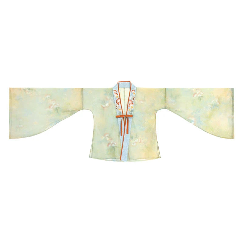 Awakens 春醒 - Wei Jin Cottage Style Qiyao Ruqun