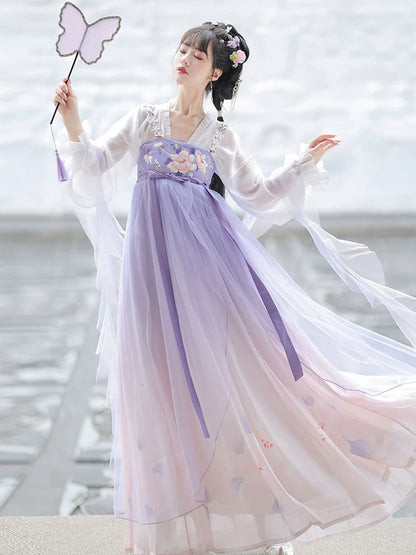 Peach Fairy 桃仙子 - Tang Dynasty Style Qixiong Ruqun