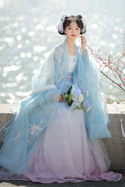 Chang'E - Tang Dynasty Style Hanfu Dress Heziqun